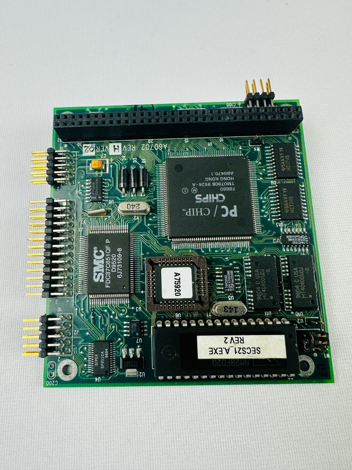 Ampro A60702 PC/104 Expansion Module with F8680 Microprocessor
