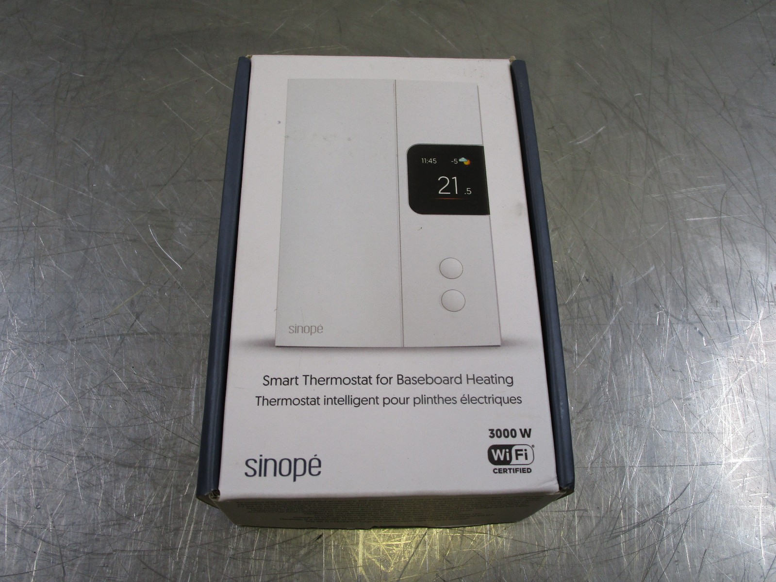 New Sinope Smart Thermostat for Electric Heating Wi-Fi 3000 W (TH1123WF)