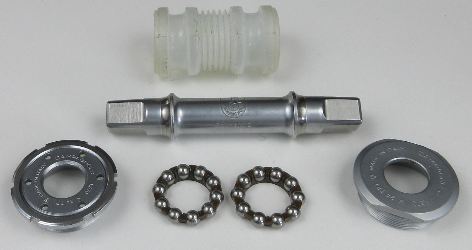 Campagnolo Record Bottom Bracket English Threaded 68-SSb x 111mm NOS!