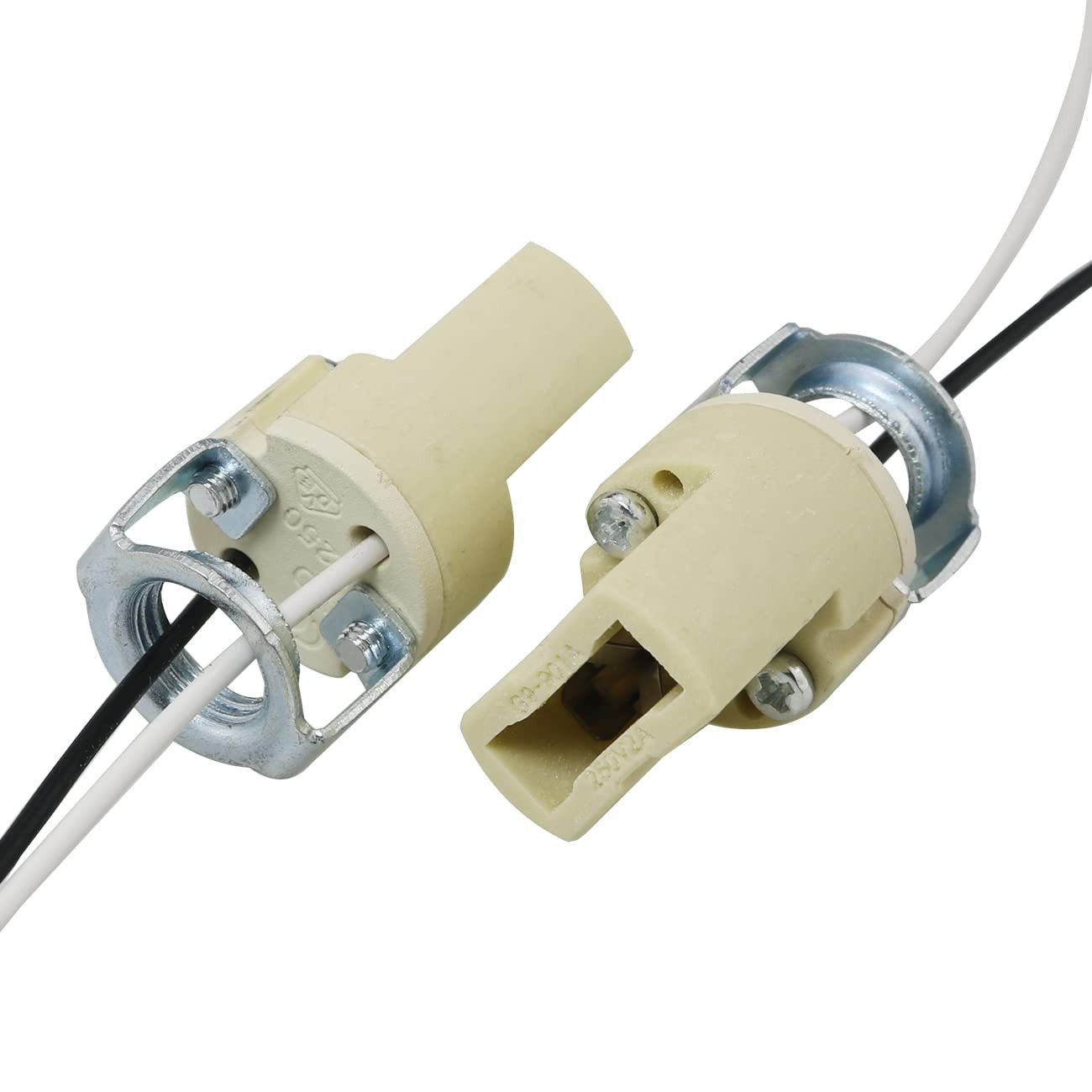 G9 Base Socket 5PCS G9 Ceramic Lamp Base Holder Connector, Led Halogen Light La