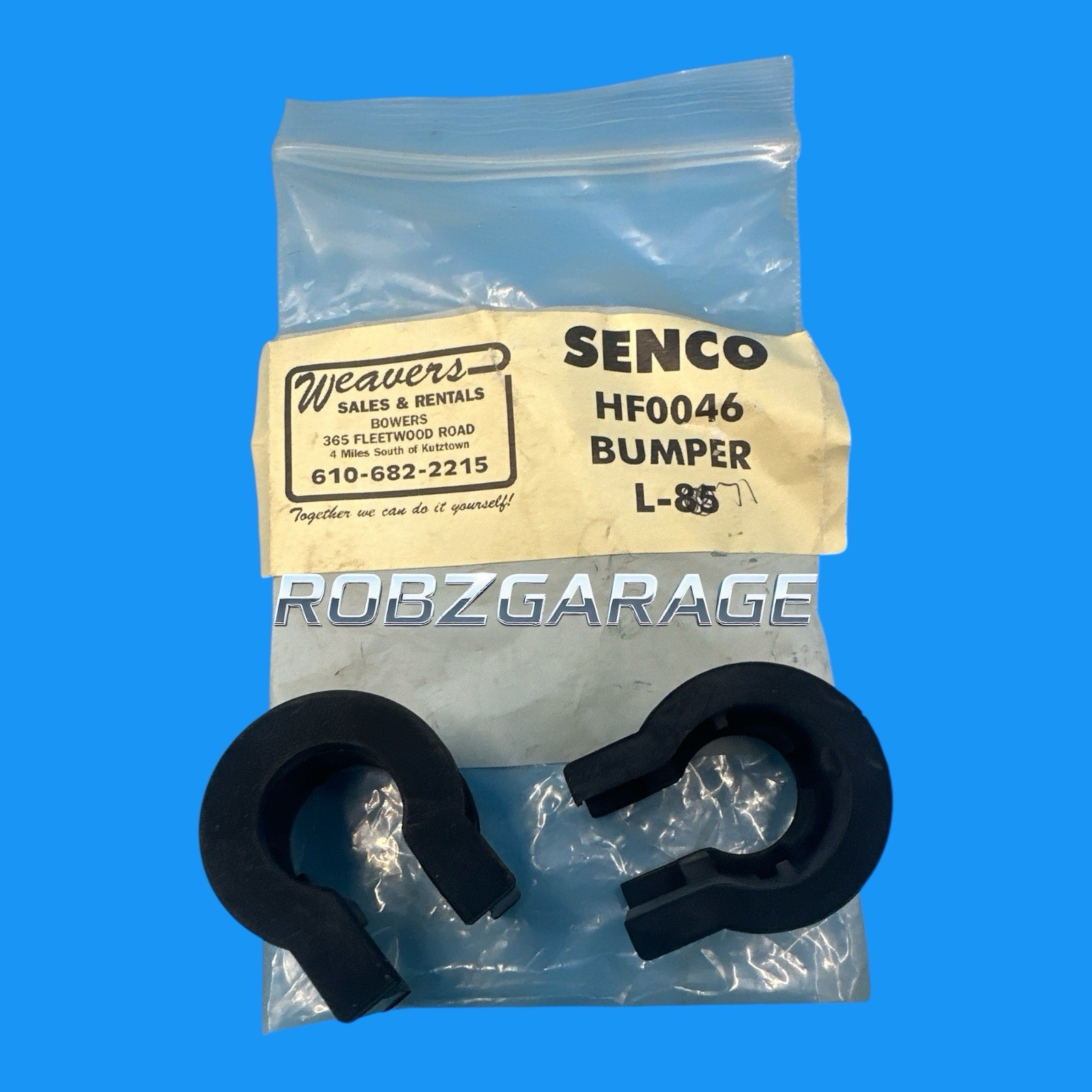 SENCO HF0046 BUMPER NO-MAR PAD Q2 FOR DS250XP DS350XP SLS200XP SLS300XP B32