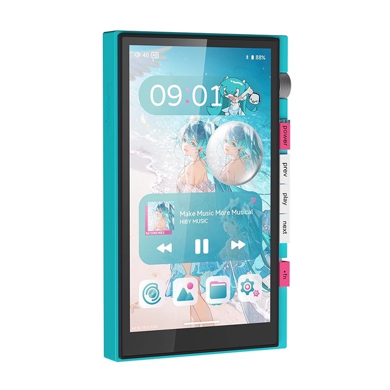 1PC HiBy M500 Mp3 Player Bluetooth 4GB+64GB Dual CS43198 HiFi Music Player