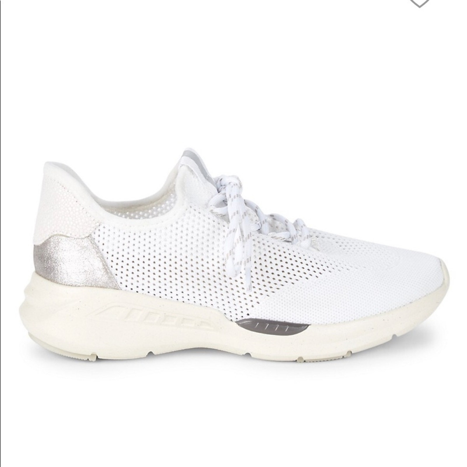 White Mesh Sanctuary Sneakers