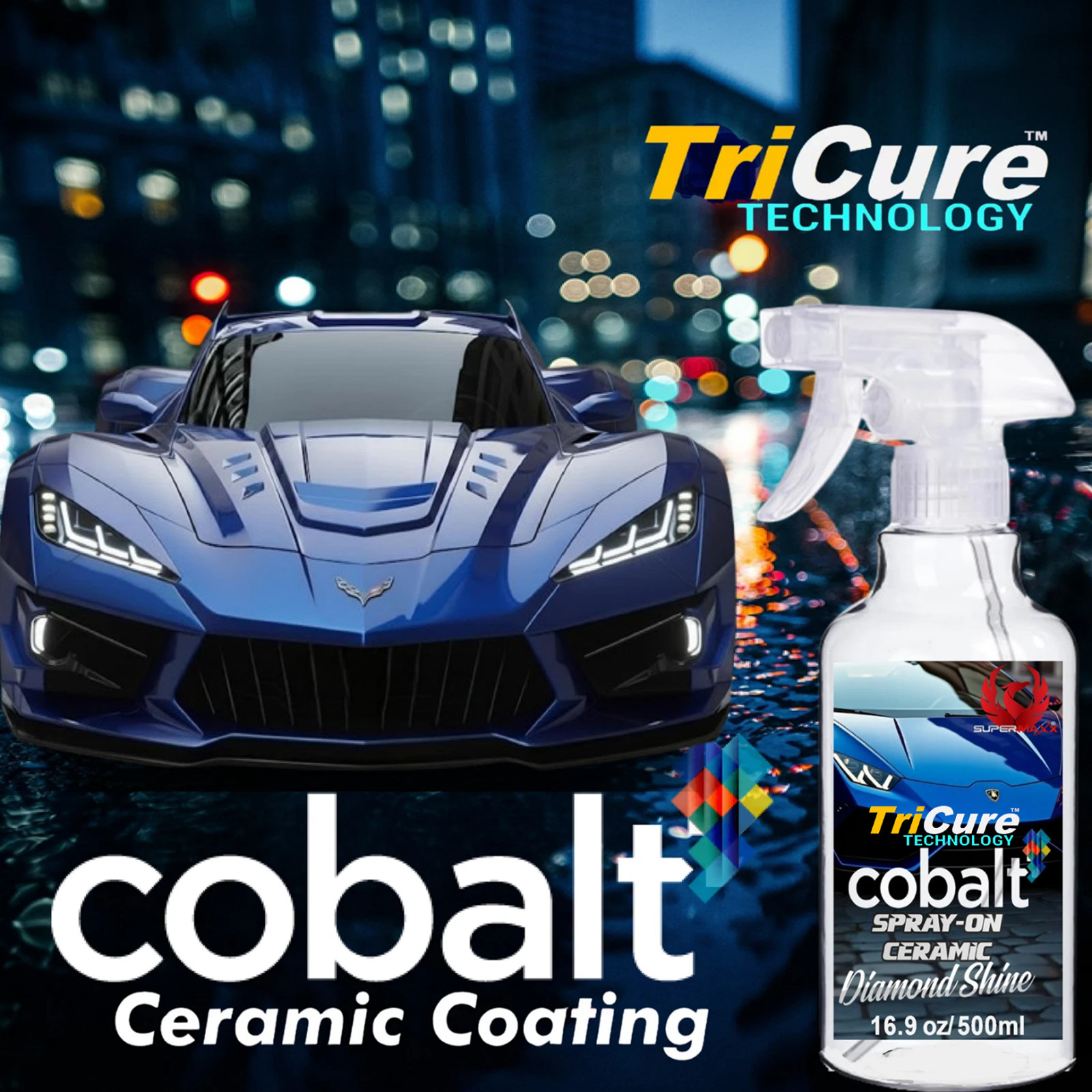 CERAMIC PRO GRADE CAR COATING  SPRAY ADVANCED TRICURE PAINT PROTECTION - 500ml