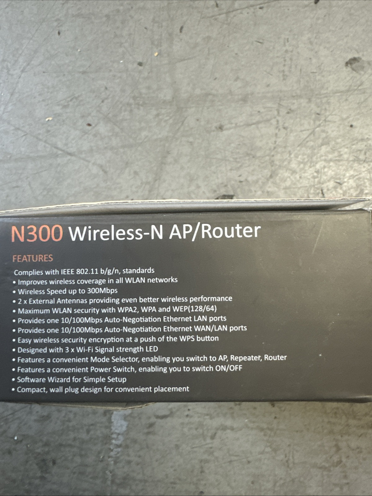NEXTBOX N300 Wireless-N AP/Router - In The Box White
