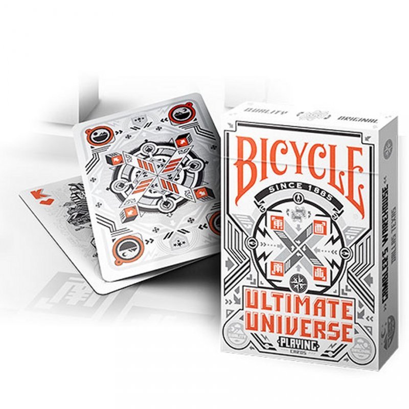 ULTIMATE UNIVERSE GRAYSCALE BICYCLE DECK PLAYING CARDS GAMBLERS WAREHOUSE