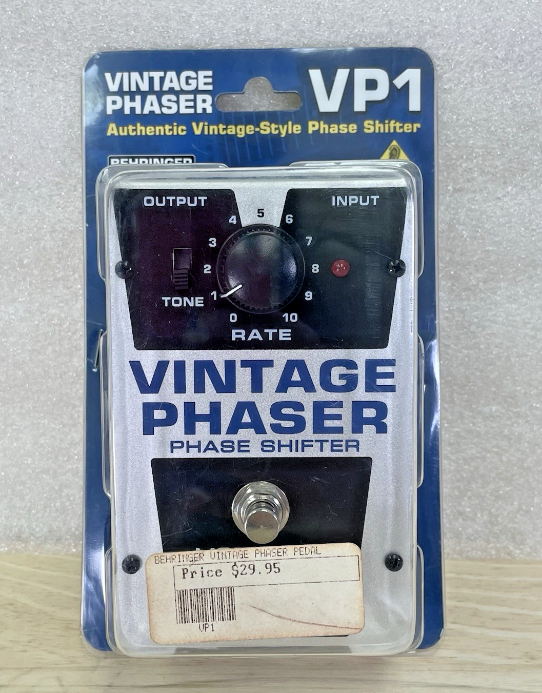 Behringer VP1 Vintage Phaser Phase Shifter Pedal *NEW IN BOX* #GP26