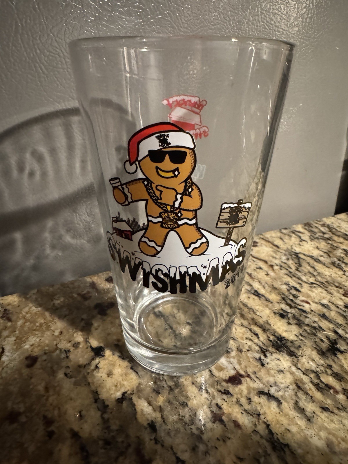 Super Rare Swishmas 2019 Pint Glass Swisha House 8th Wonder Donkee Boy H-Town