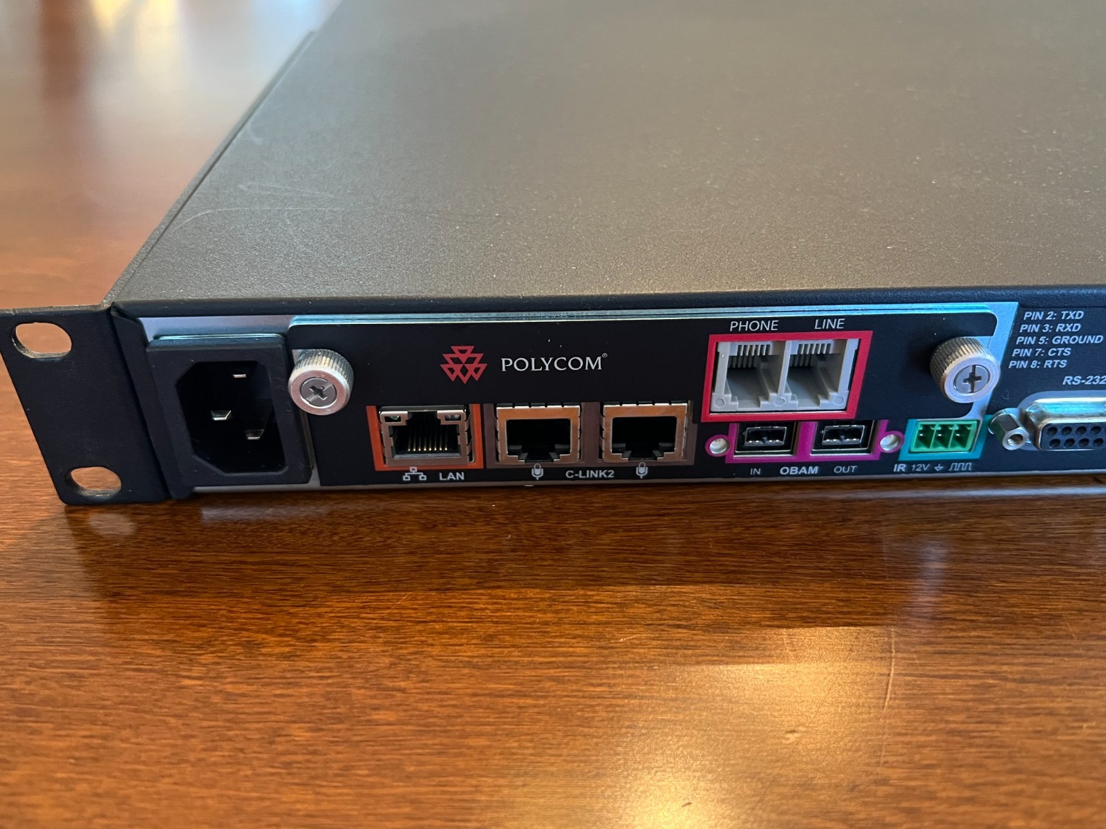 Polycom SoundStructure C8 DSP Audio Processor w/ PSTN Module – Tested Working