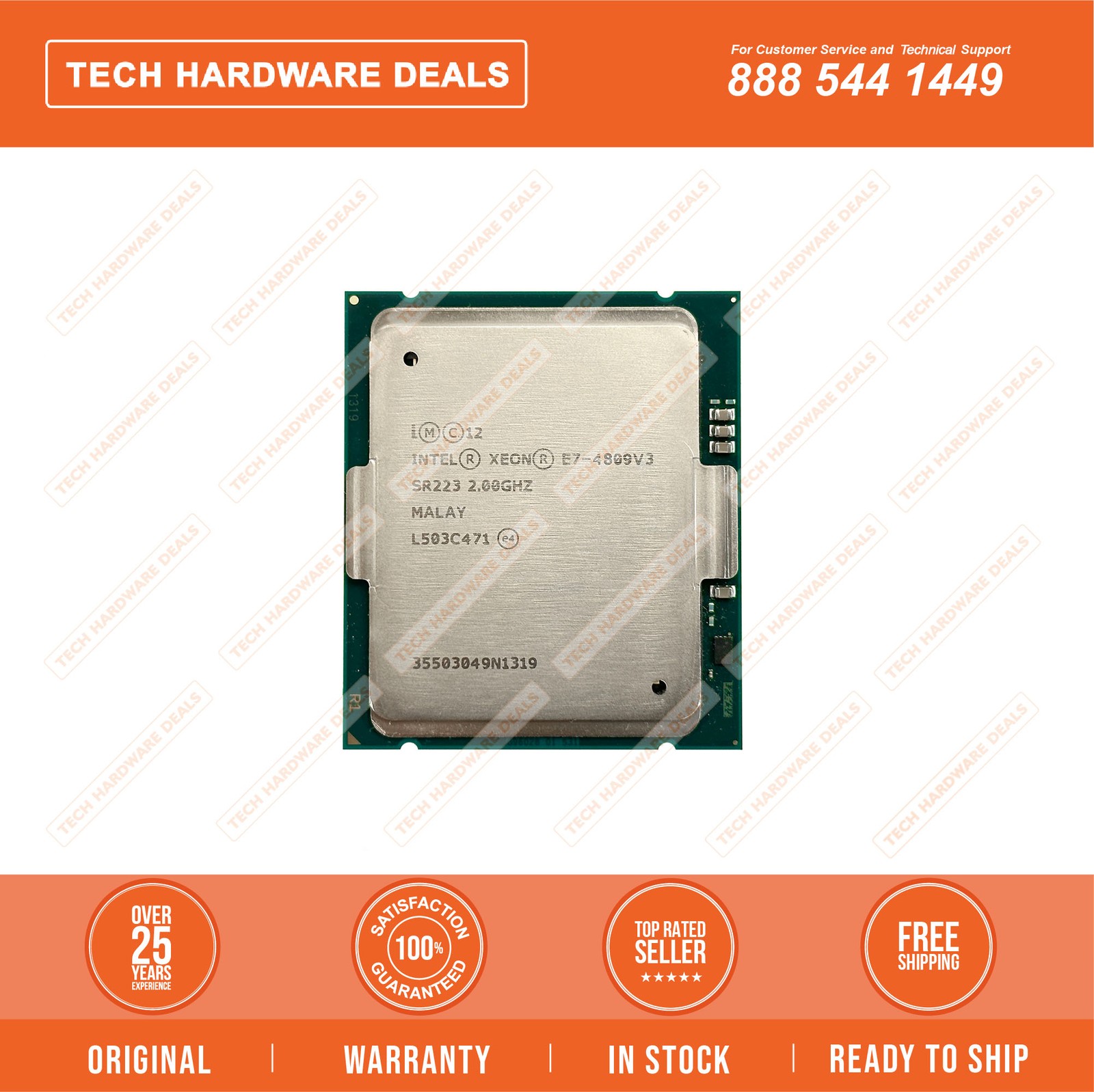 CM8064501551526 Intel Xeon Processor E7-4809 v3 (20M Cache 2.00 GHz)