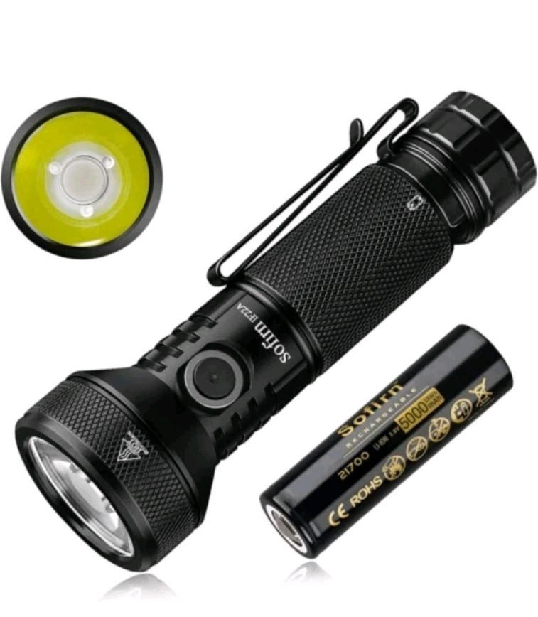 Sofirn IF22A Rechargeable Torch USB C  2100LM IPX8 Powerful LED Flashlight