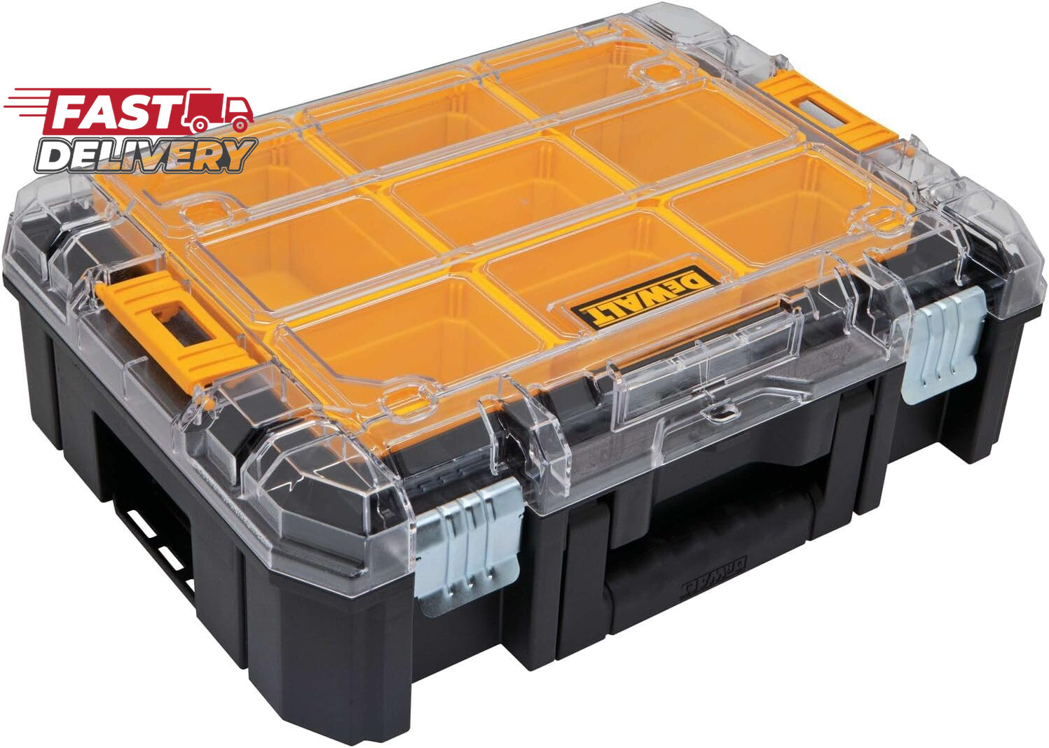 DEWALT TSTAK Tool Organizer, Small Parts and Screw Organizer Tool Box with Remov