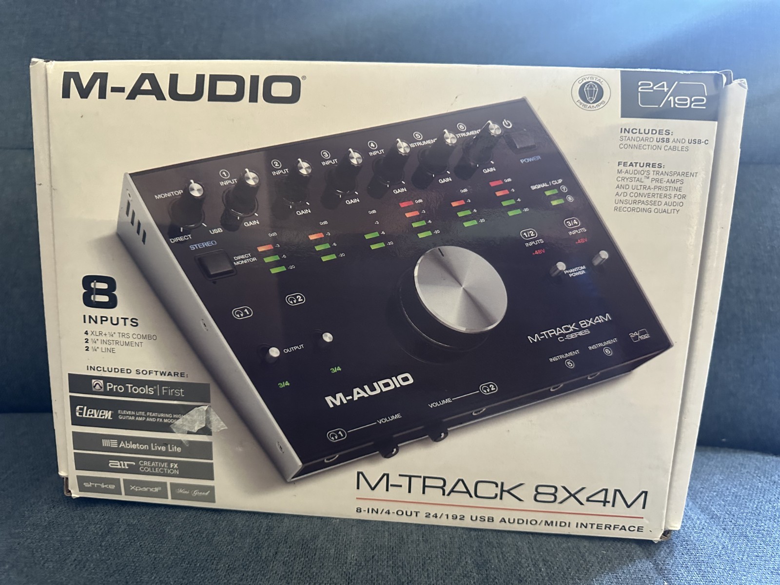 M-TRACK 8X4M NEW  OPEN BOX.
