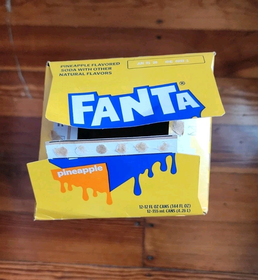 Fanta Halloween 2 (2025) (12 pack) Michael Myers , Pineapple EMPTY BOX ONLY