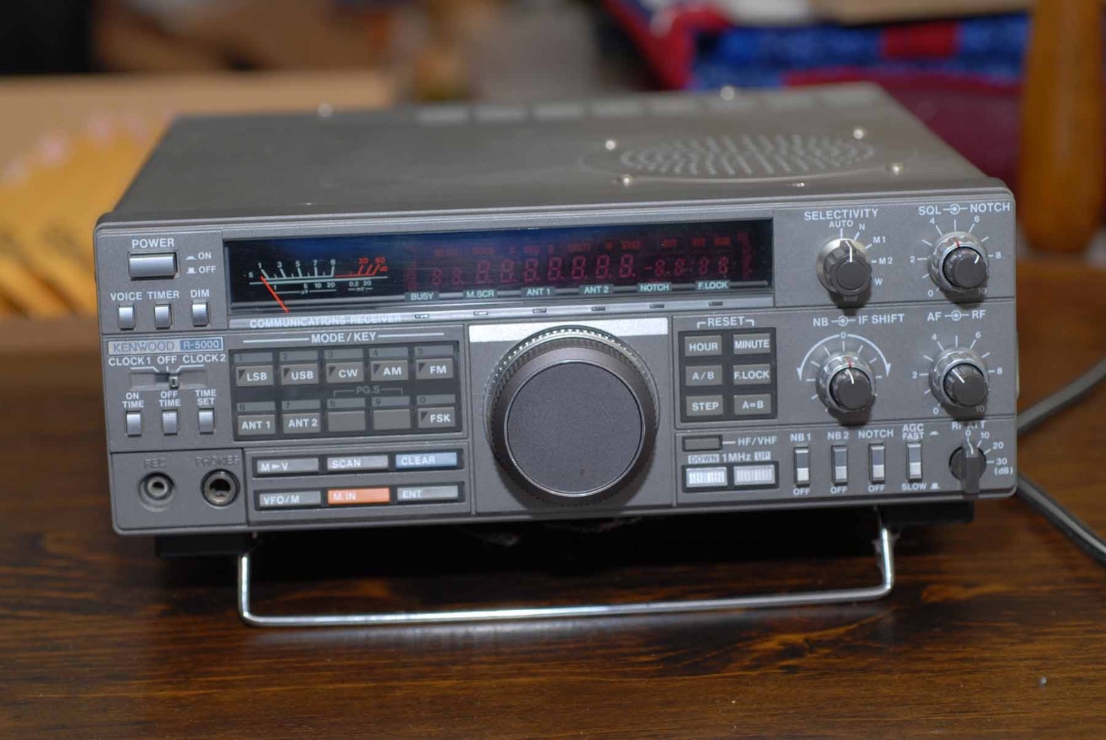 Kenwood R-5000 Communications Receiver w/YK-88A-1 and YK-88C Filter Units