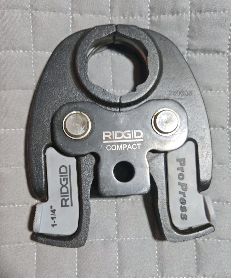 Ridgid  1 1/4" Compact Series Jaws for ProPress Press Copper Pipe