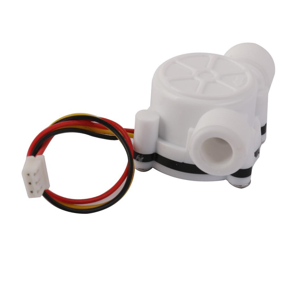 G3/8\" Water Flow Sensor Flowmeter Switch Controller Meter