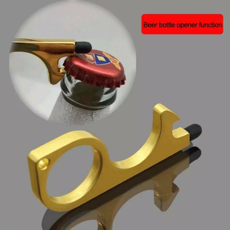 No touch door opener keychain(3 Pcs)