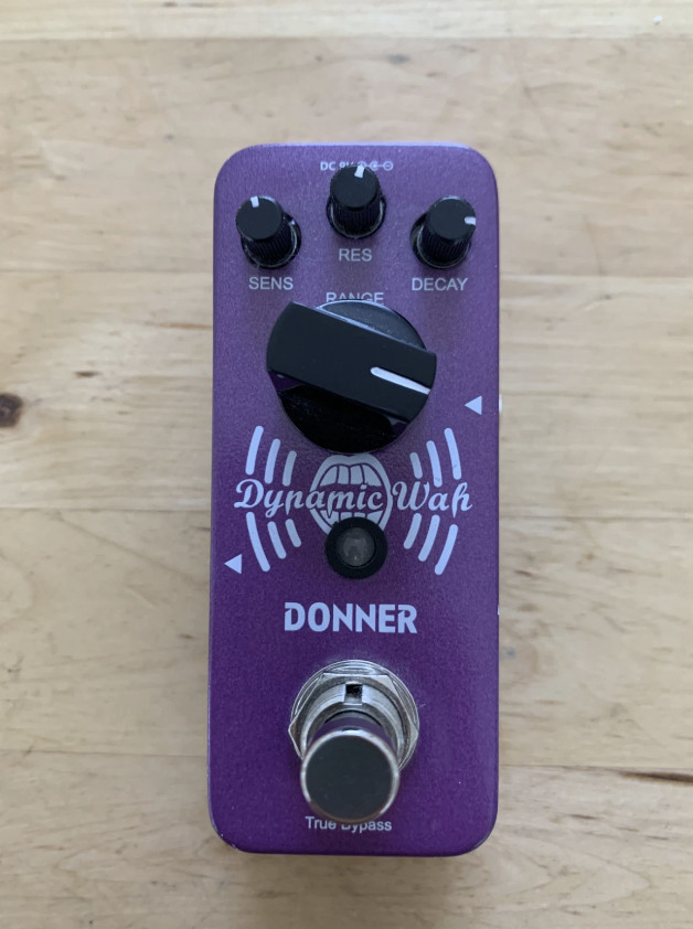Donner Mini Auto Wah Pedal Dynamic Wah Effect Pedal Envelope Filter True Bypass