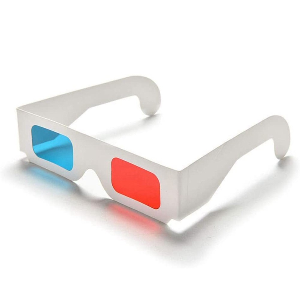 3D Glasses, 20 Pairs Red and   Stereo Lenses for  Set Anaglyph  3D5234
