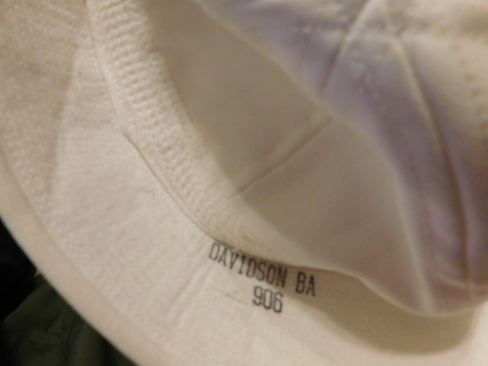 US NAVY DIXIE CUP WHITE SAILOR CAP SIZE 7 1/4