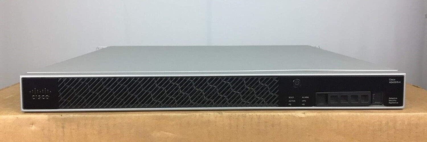 CISCO ASA5515-X Adaptive Firewall Security Plus ASA-9.12 ASDM-7161 ASA5515-K9
