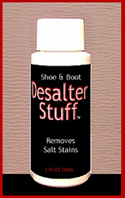 2oz Desalter ~ Removes Salt Stain "White Stuff" OFF of Leather Shoes and Boots!