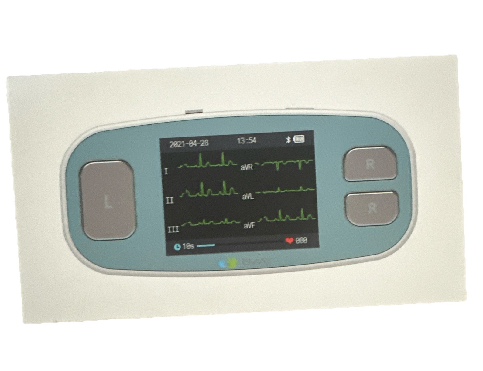 EMAY 6L Portable ECG Monitor - Record ECG & Heart Rate in 6 Channels