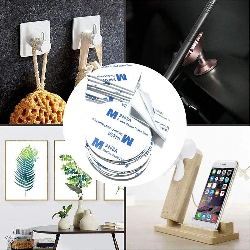 10Pcs Self Adhesive Hook & Loop Tape Fastener