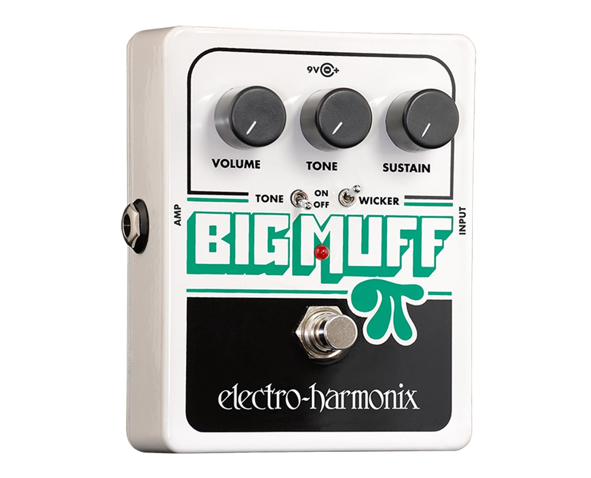 Electro-Harmonix Big Muff Pi with Tone Wicker Fuzz Pedal