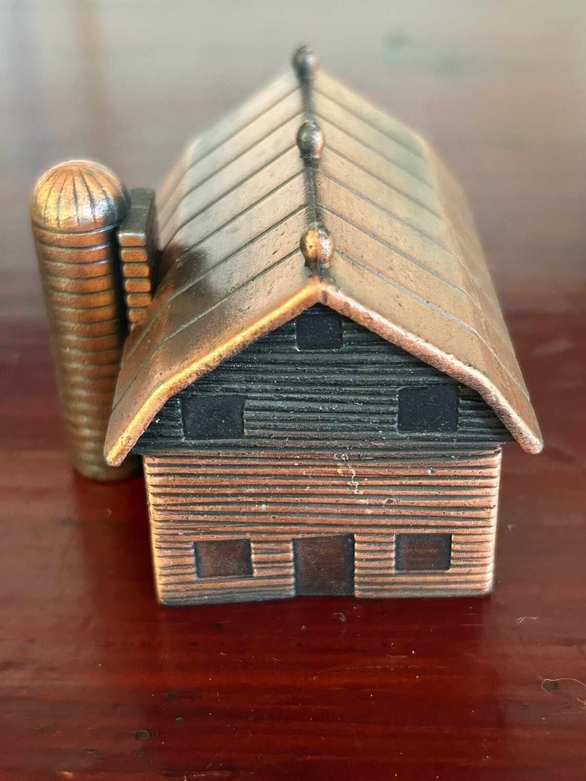 Antique Finished Die Cast Miniature Barn Pencil Sharpener