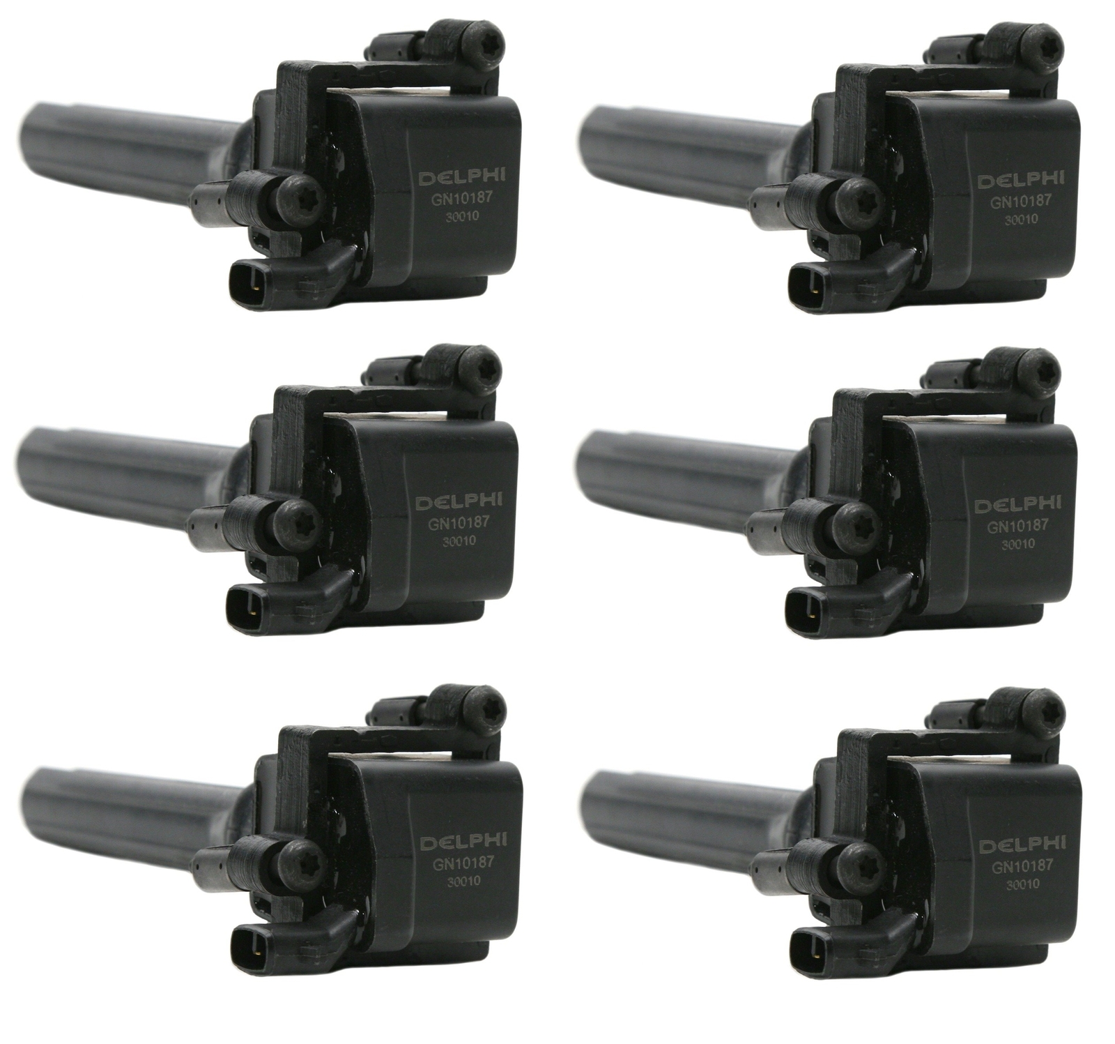 Set of 6 Delphi Direct Ignition Coils for Chrysler 300 300M Dodge Plymouth V6