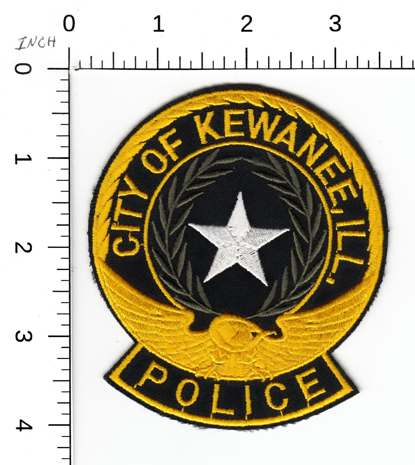 KEWANEE ILLINOIS POLICE COLLECTIBLE PATCH