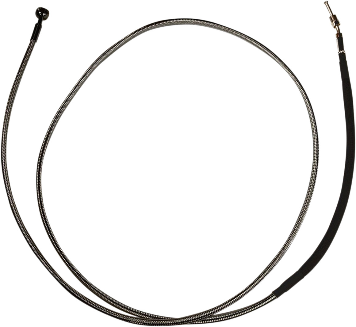 Magnum 72in. Black Pearl Hydraulic Clutch Line - 90 Degree Banjo Angle 41972