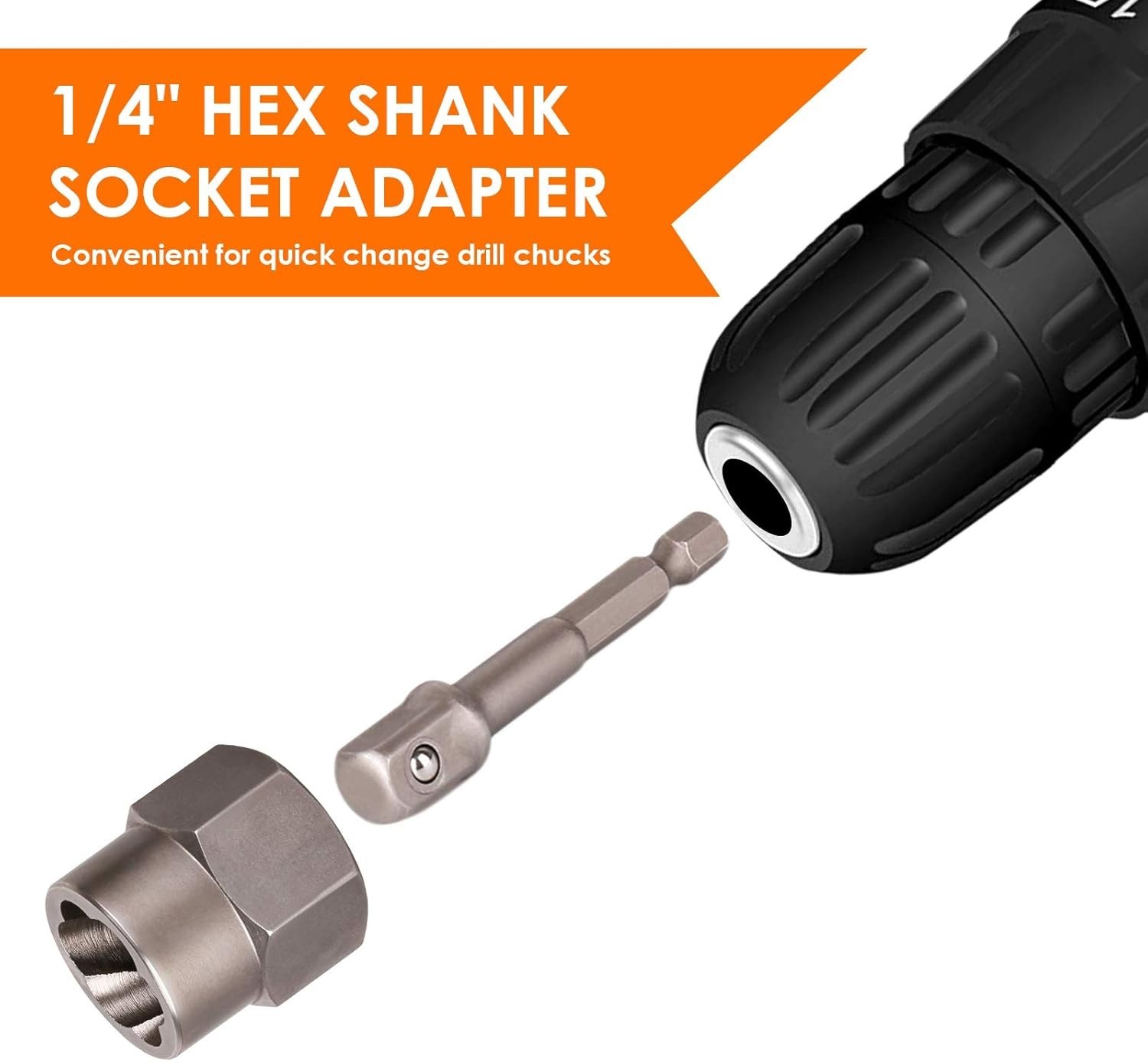High-Quality Bolt Extractor Set with Blow-Molded Case - 3/8" Drive Compatibility