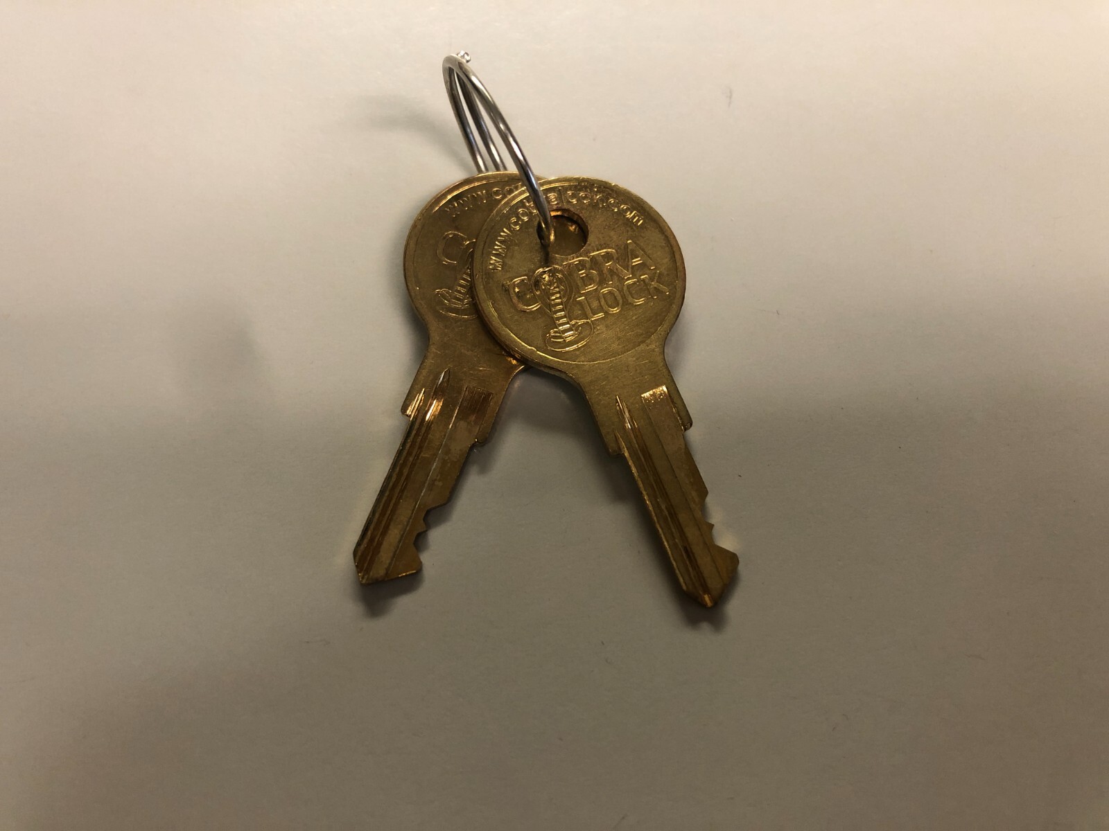 (2) Cobra Lock 510 Keys