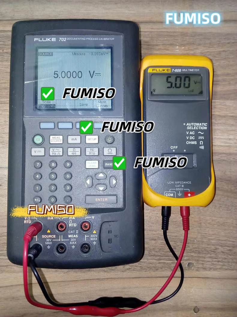 Fluke 7-600 Electrical Tester Meter Multimeter Very Clean_
