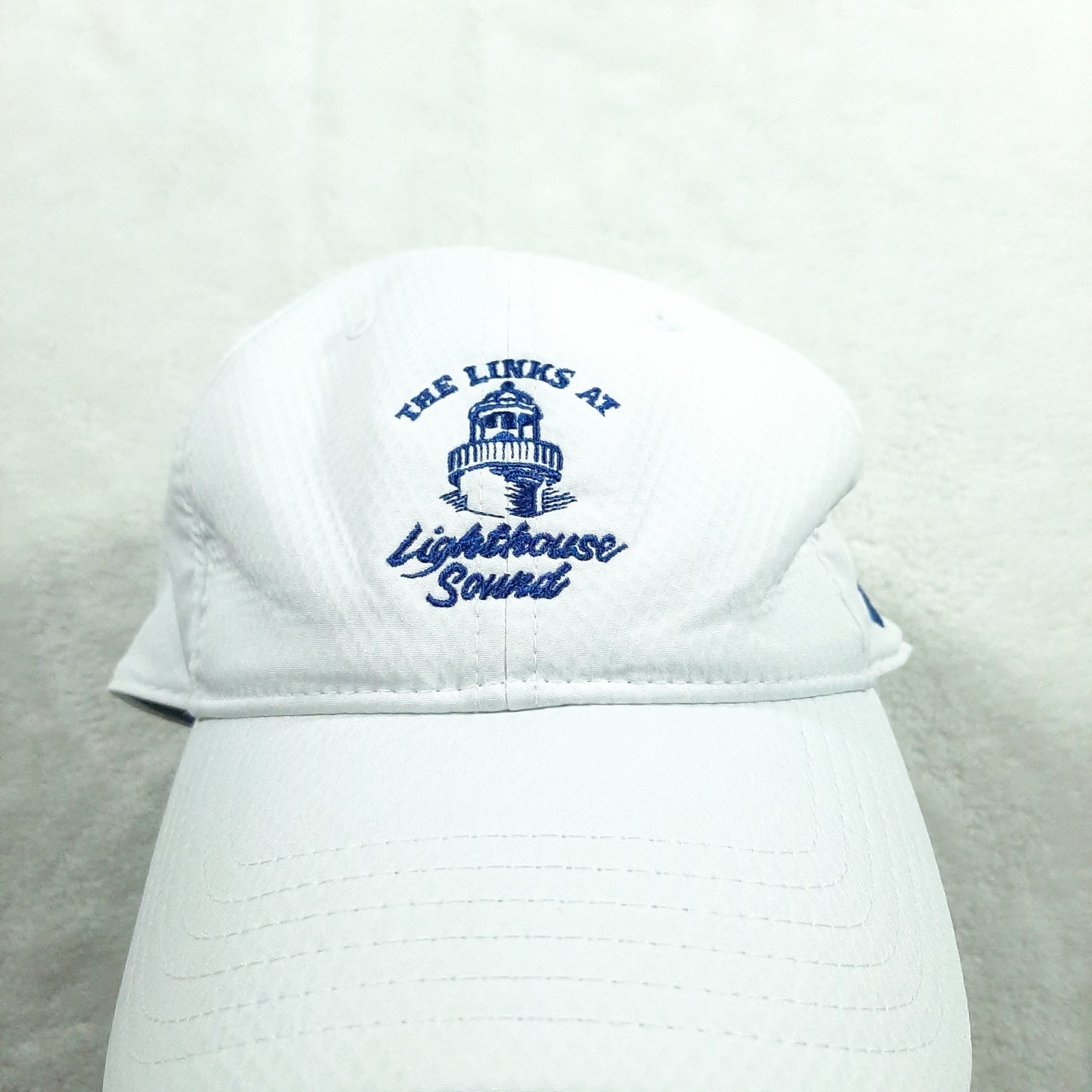 Under Armour The Links at Lighthouse Sound White Adjustable Golf Hat One Size