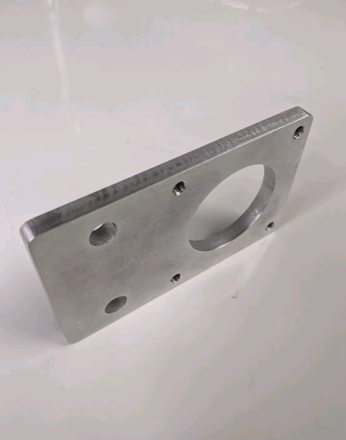 Heavy Duty Mounting Plate For NEMA 23 CNC, 15 Series T-Slot Profile (1/4" Thick)