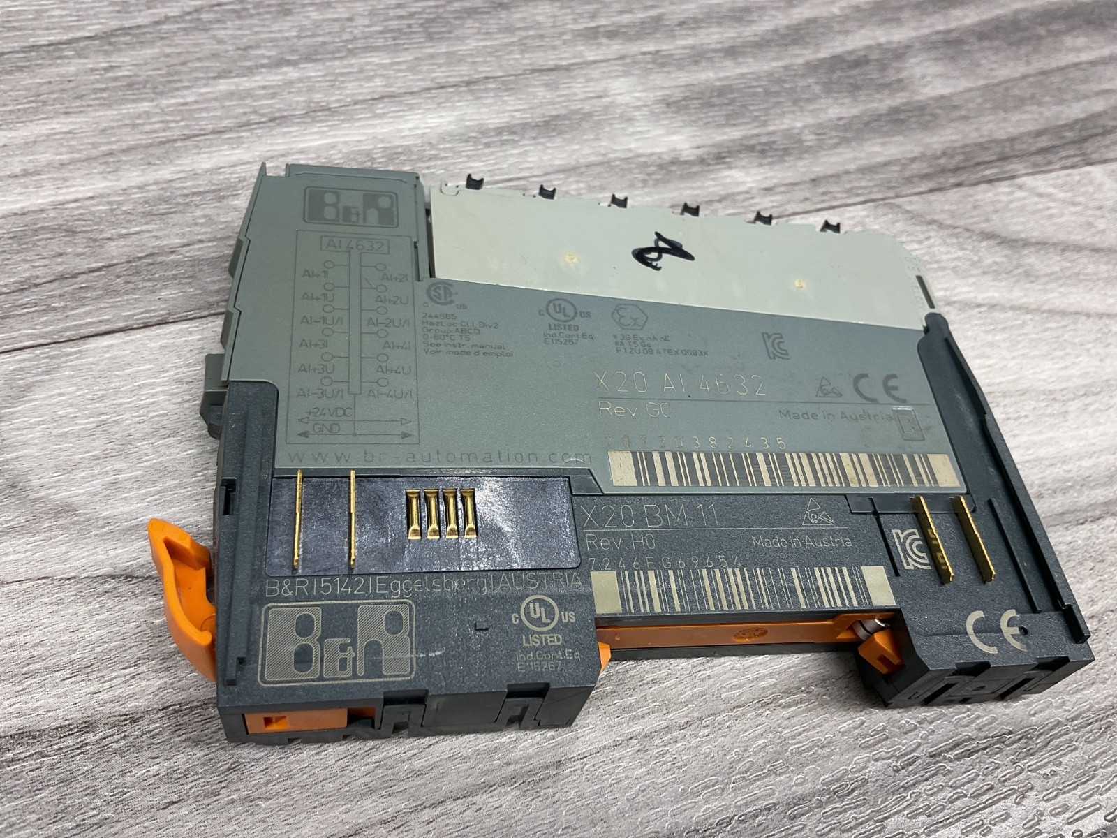B&R X20 A1 4632 Digital Input Module #327N131