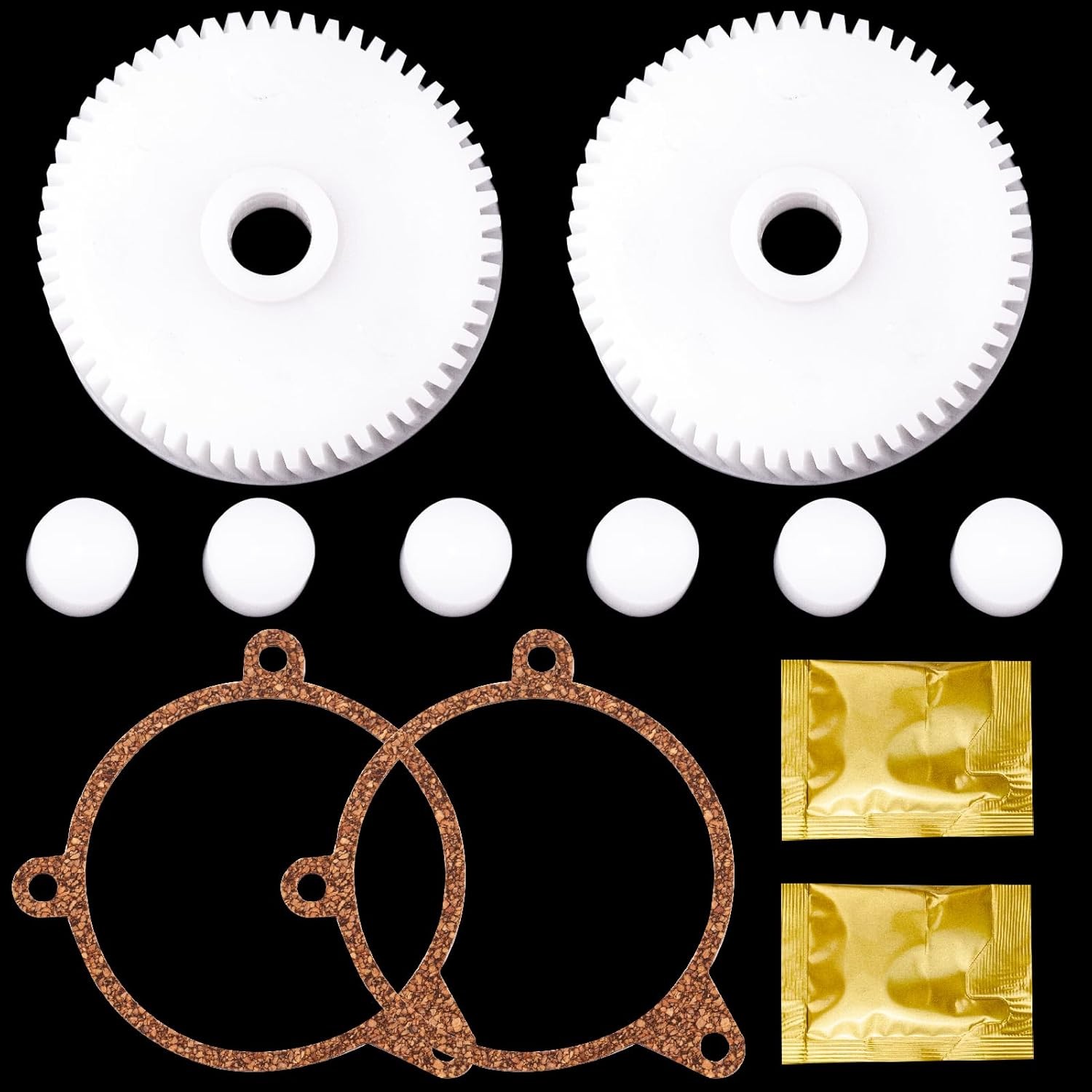 Headlight Motor Repair Gear Kit Upgrade Compatible with 1988-1996 Chevrolet Corv