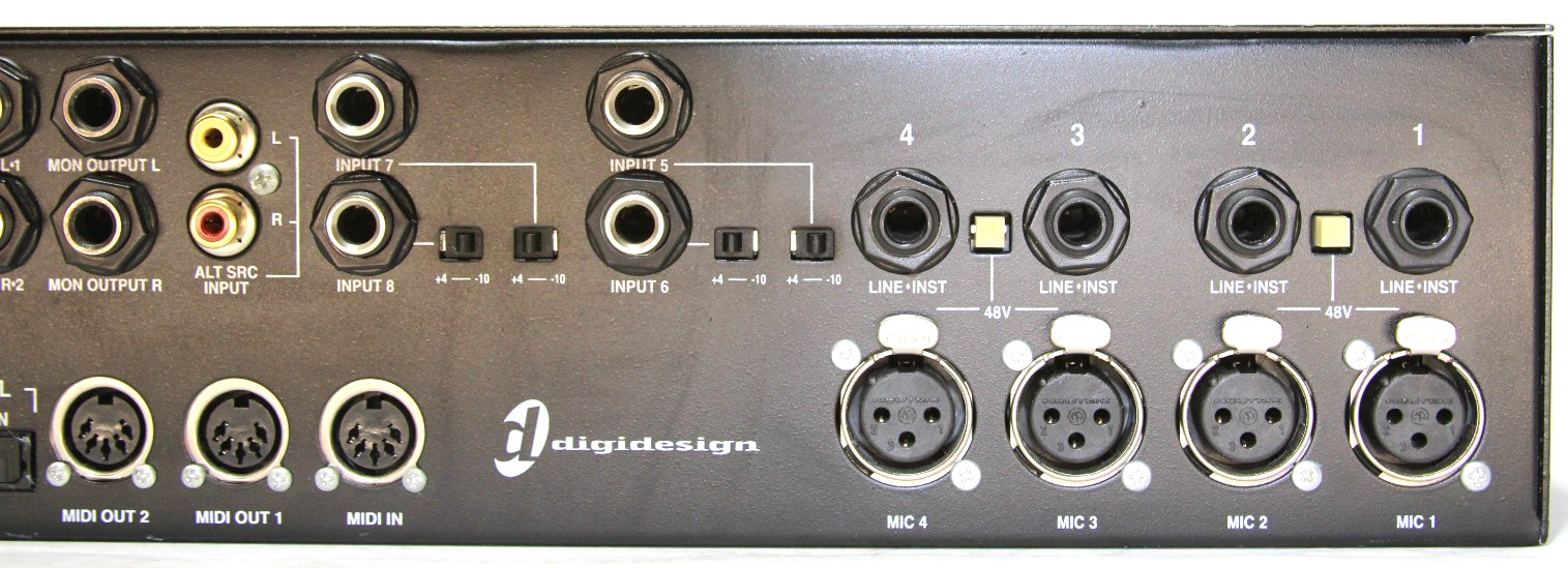 Digidesign Digi 002 Rack Firewire Audio Midi Digital Recording Interface MX002RK