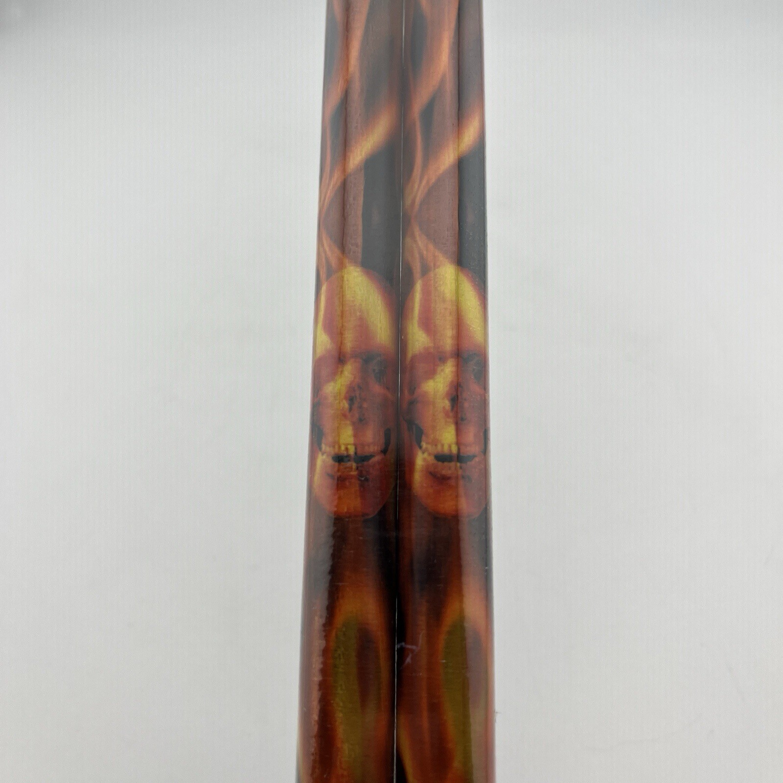 Skull And Flames Pattern Drum Sticks Stocking Stuffer