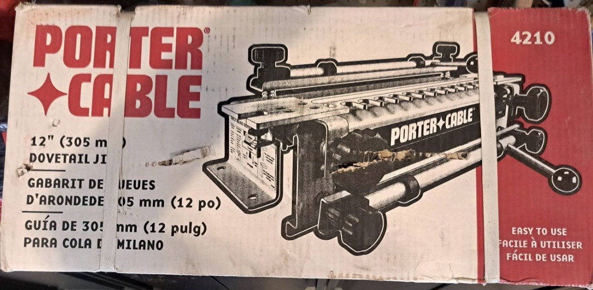New! PORTER-CABLE 4210 12" (305 mm) Dovetail Jig Saw for Woodworking