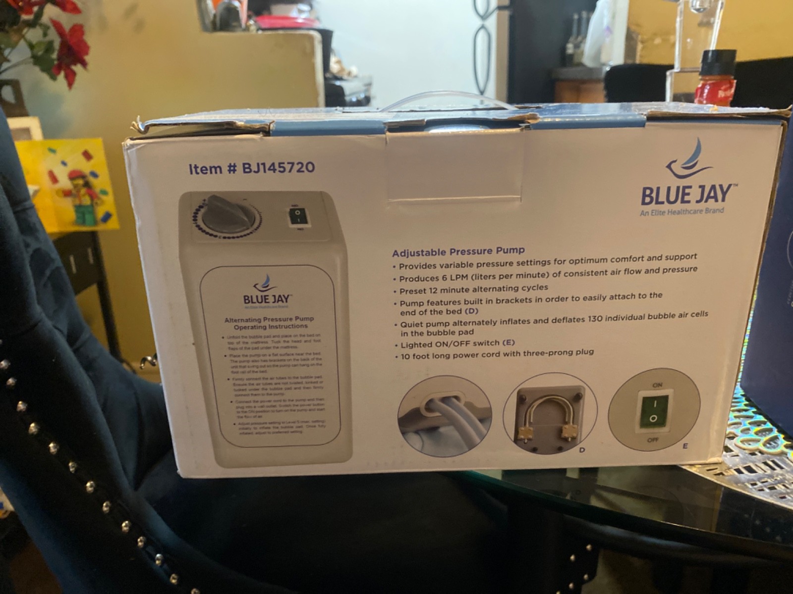 delude adjustable pressure pump and pad with flaps