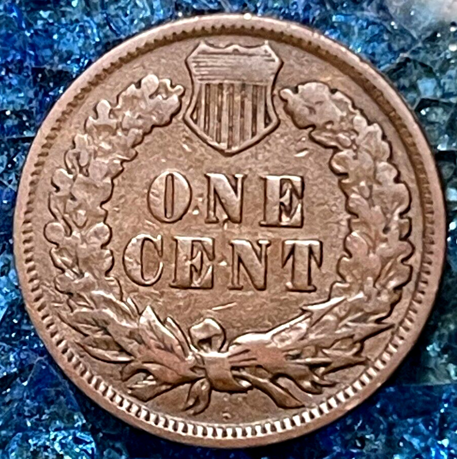 1904 INDIAN HEAD CENT EARLY COPPER PENNY PARTIAL LIBERTY