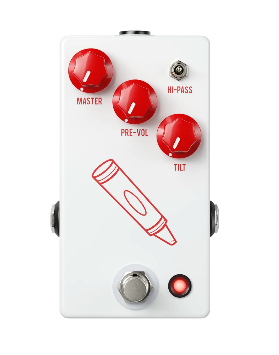 JHS Crayon Preamp Overdrive Fuzz Pedal. New!