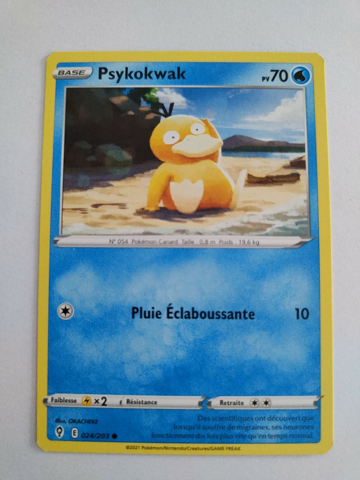 Pokemon Card - Psykokwak - 024/203 Celestial Evolution EB07