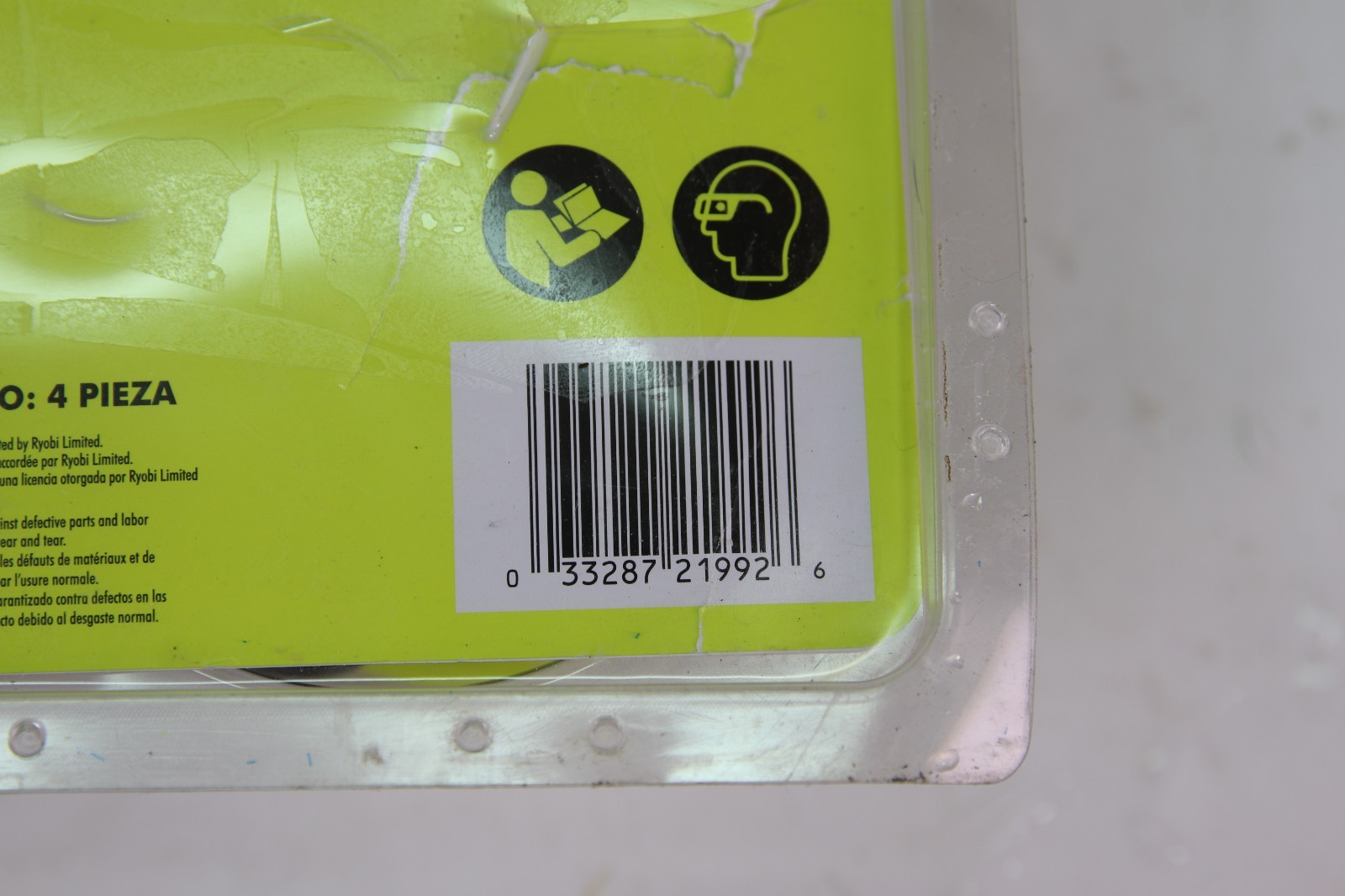 RYOBI 4 PC. Multi-Purpose Cleaning Kit