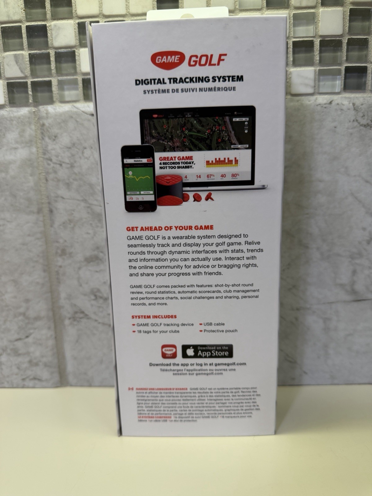 GAME GOLF Digital Tracking System Original PGA